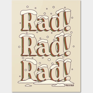 Rad! Rad! Rad-mas 22! - classic Posters and Art